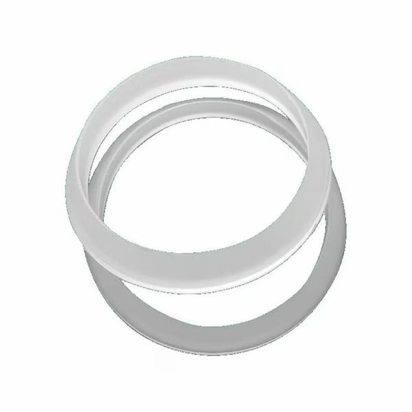 1.25 in. Round White Beveled Washer in Modern Style, American Imaginations, Mfr#: AI-38350